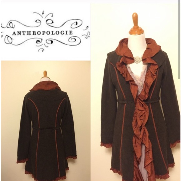 Anthropologie Sparrow Wool & Silk Cardigan Jacket - Picture 10 of 12